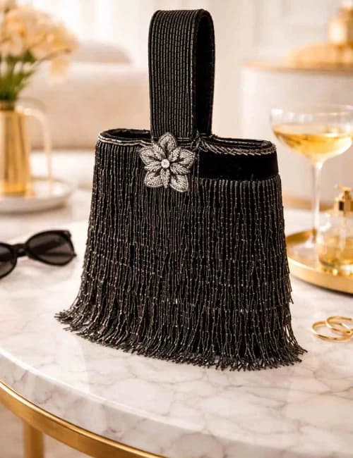 Fringe (Beaded Potli Bag) - 7