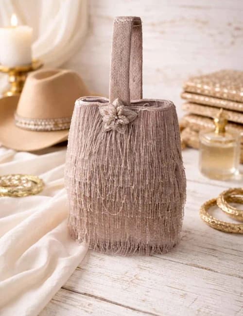 Fringe (Beaded Potli Bag) - 3