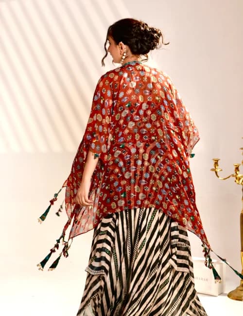  Stripe Bustier & Palazzo Set - 2