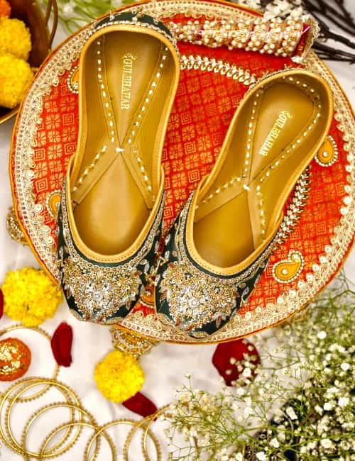 Emerald Zardozi (Jutti) - 4