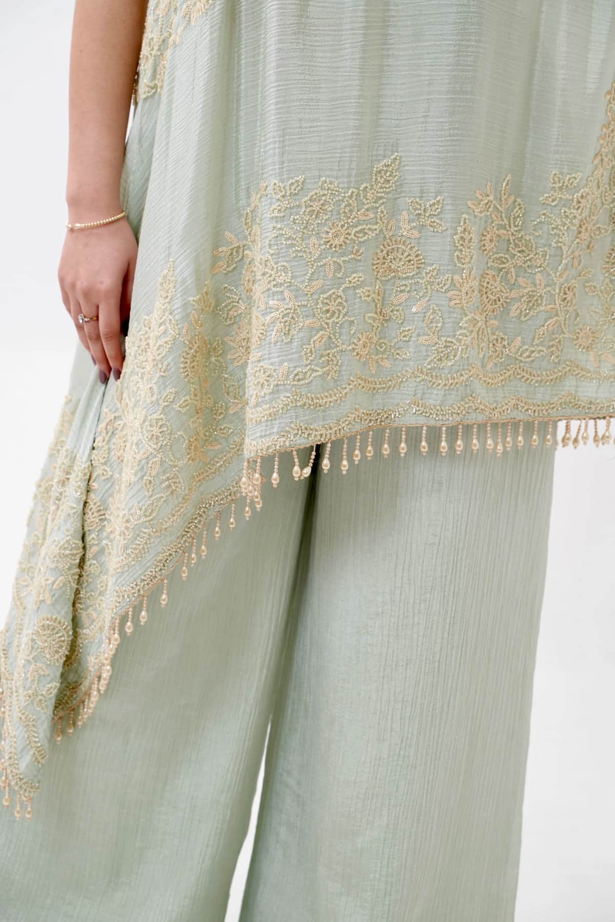 Designer Co-Ord with Cape - 3